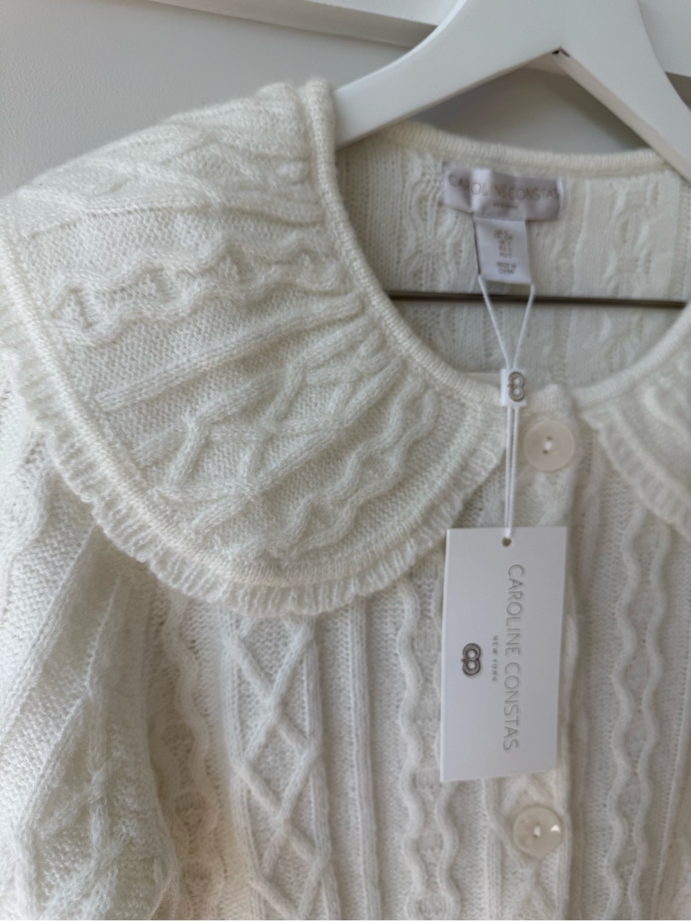 NWT Caroline Constas Cardigan Size S - Picture 4 of 6